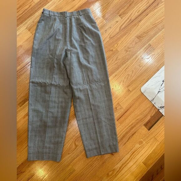 VINTAGE Ann Taylor Black & White Checked Pants - Picture 5 of 5